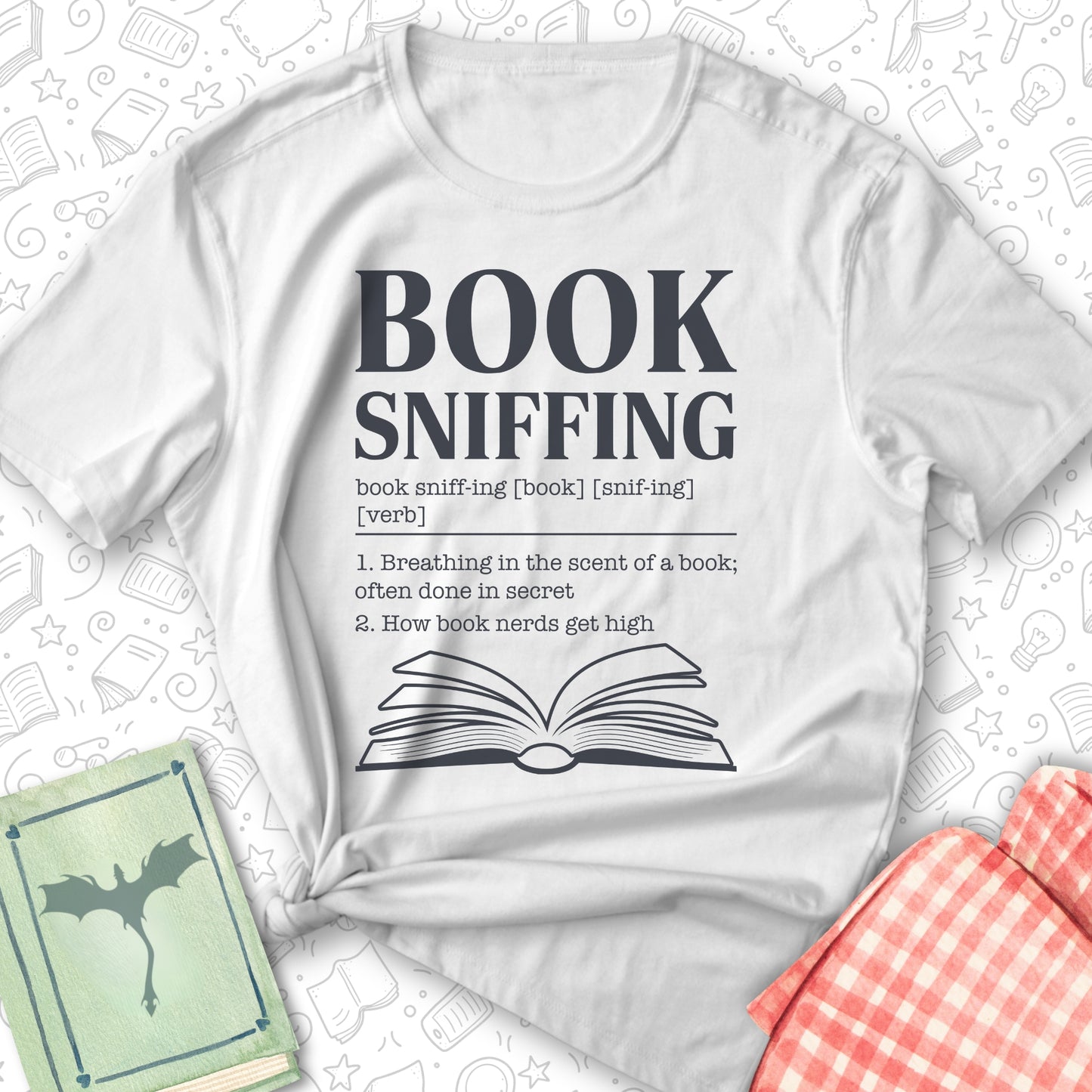 Book Sniffing Tee