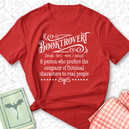 Booktrovert Tee