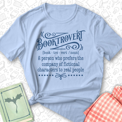 Booktrovert Tee