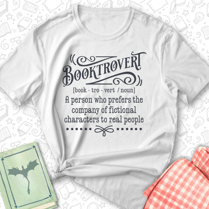 Booktrovert Tee
