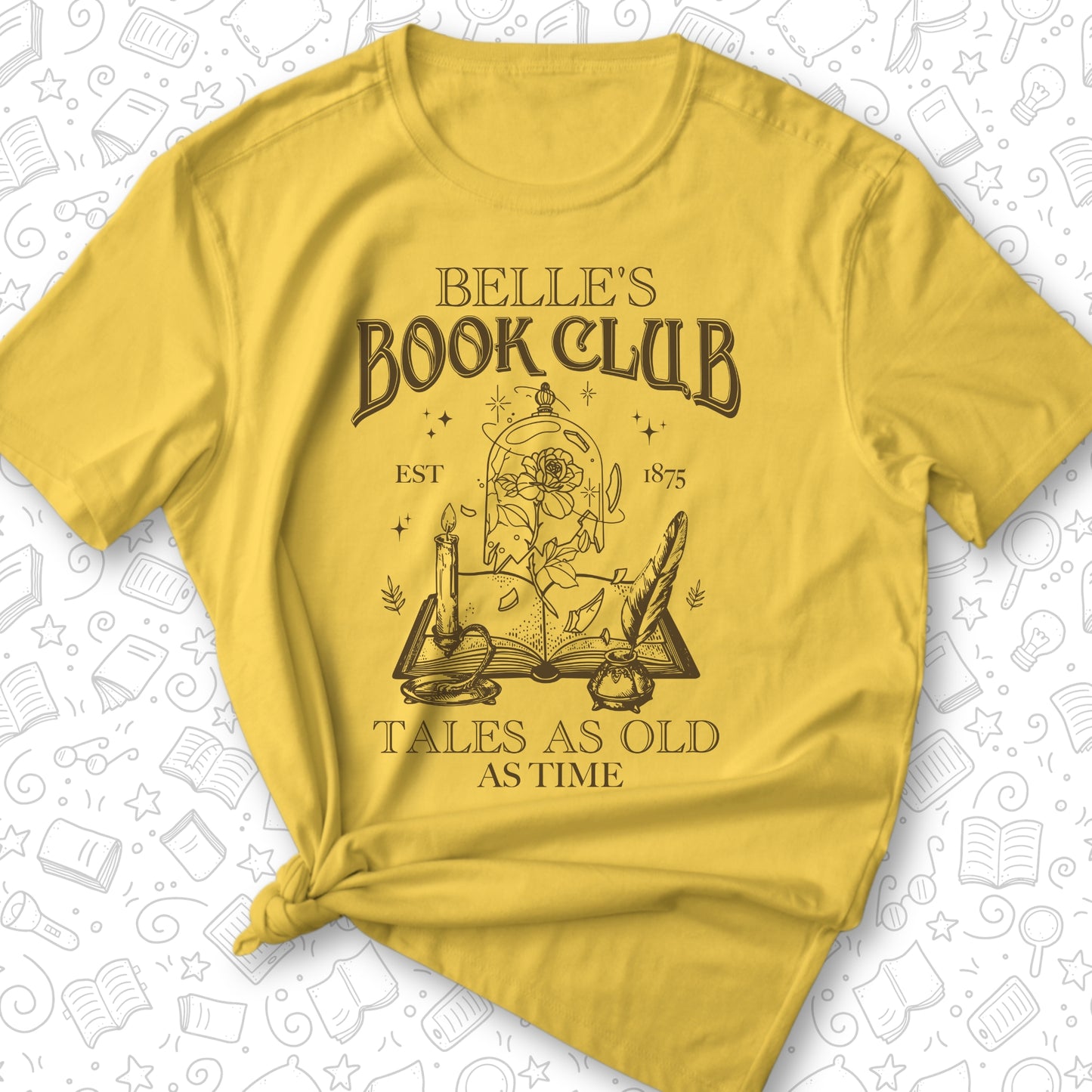 Belle's Book Club Tee