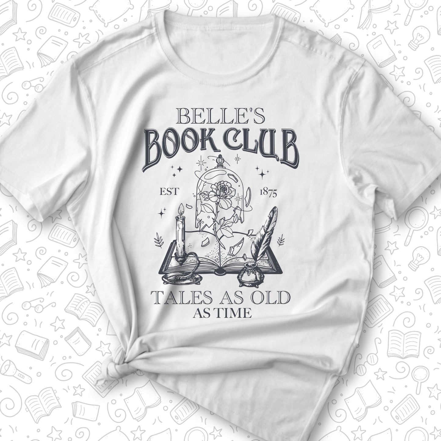 Belle's Book Club Tee