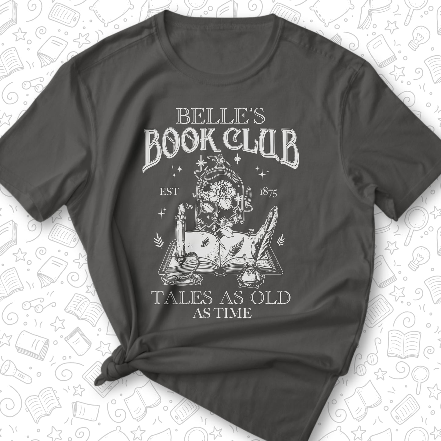 Belle's Book Club Tee
