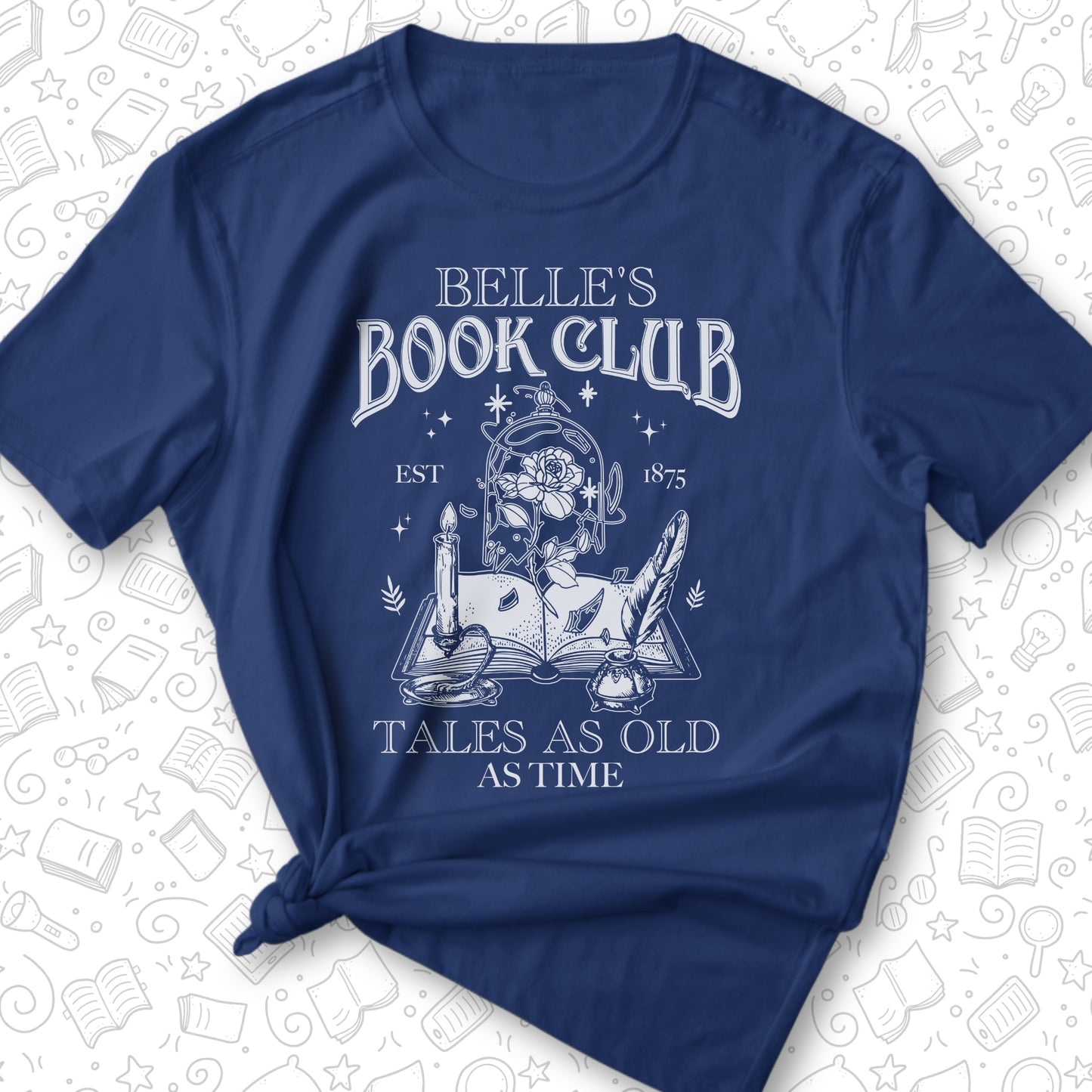 Belle's Book Club Tee