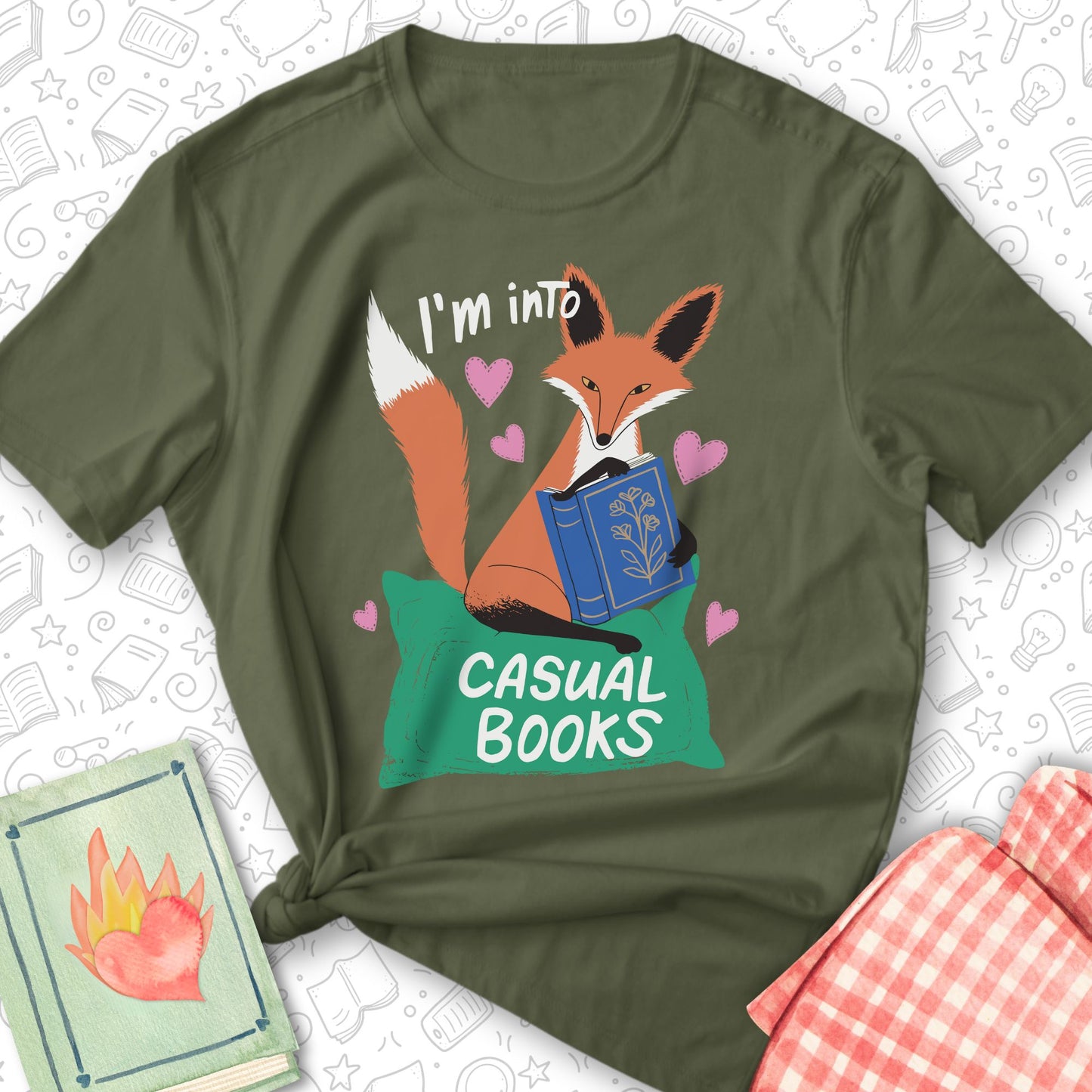 Casual Books Tee