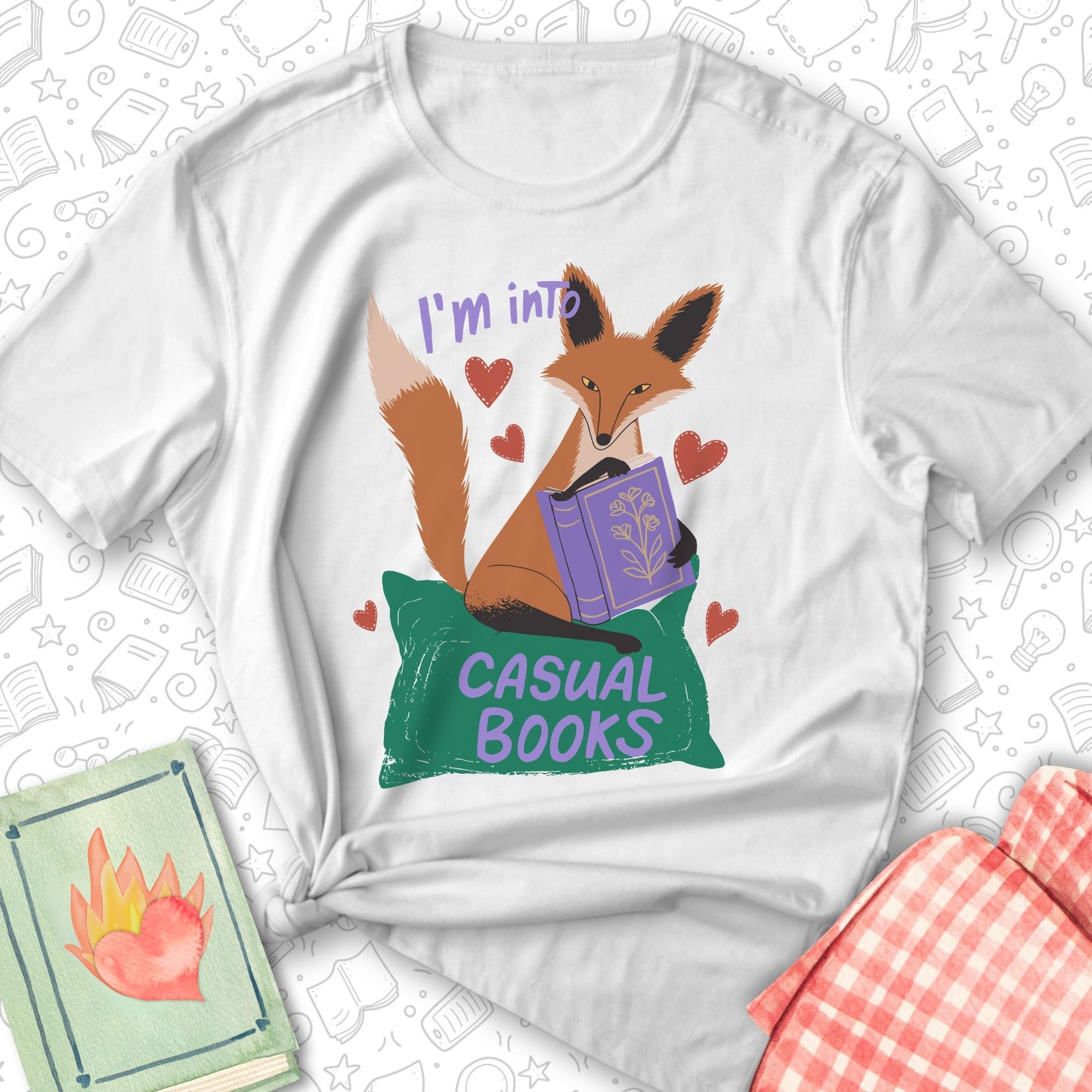 Casual Books Tee