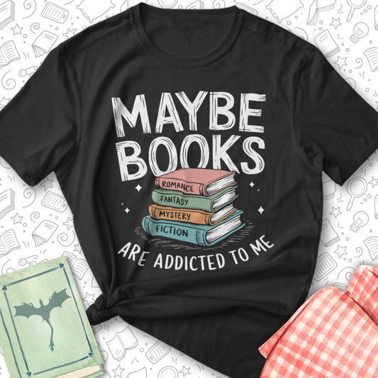 Books Addicted Tee