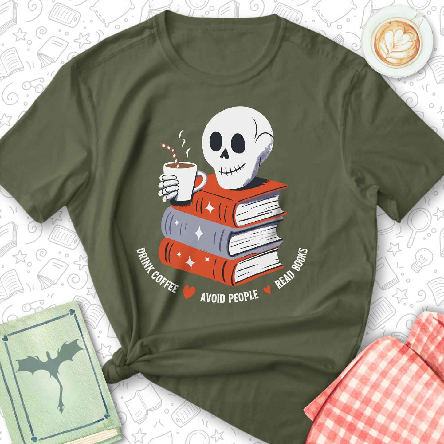 Drink Avoid Read Tee