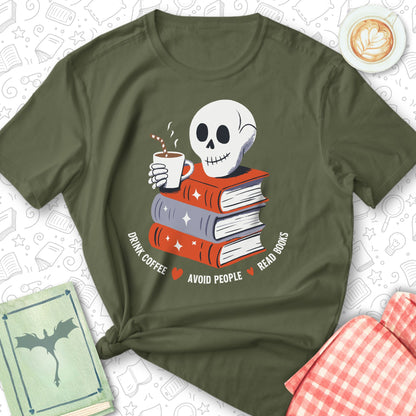 Drink Avoid Read Tee