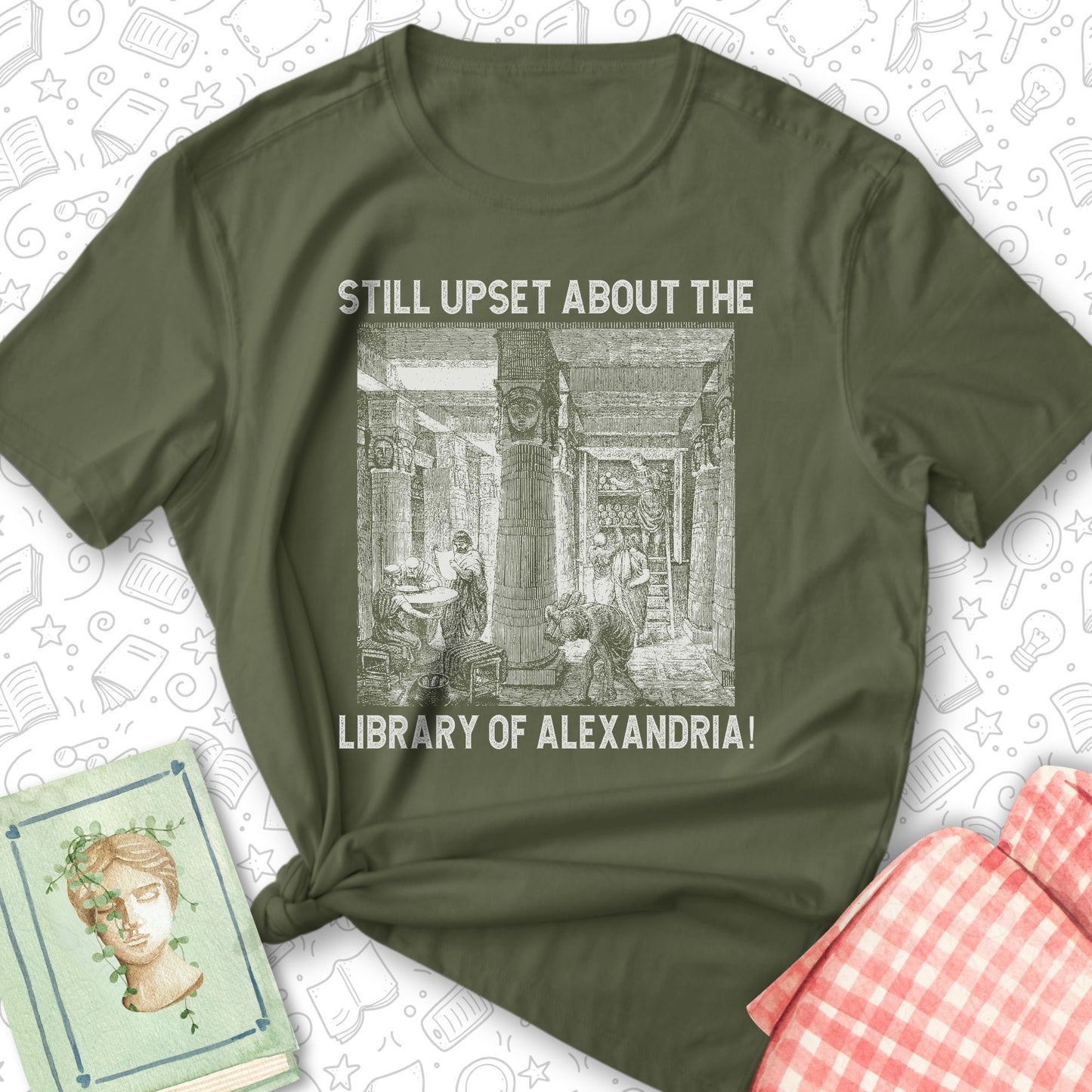 Library of Alexandria Tee