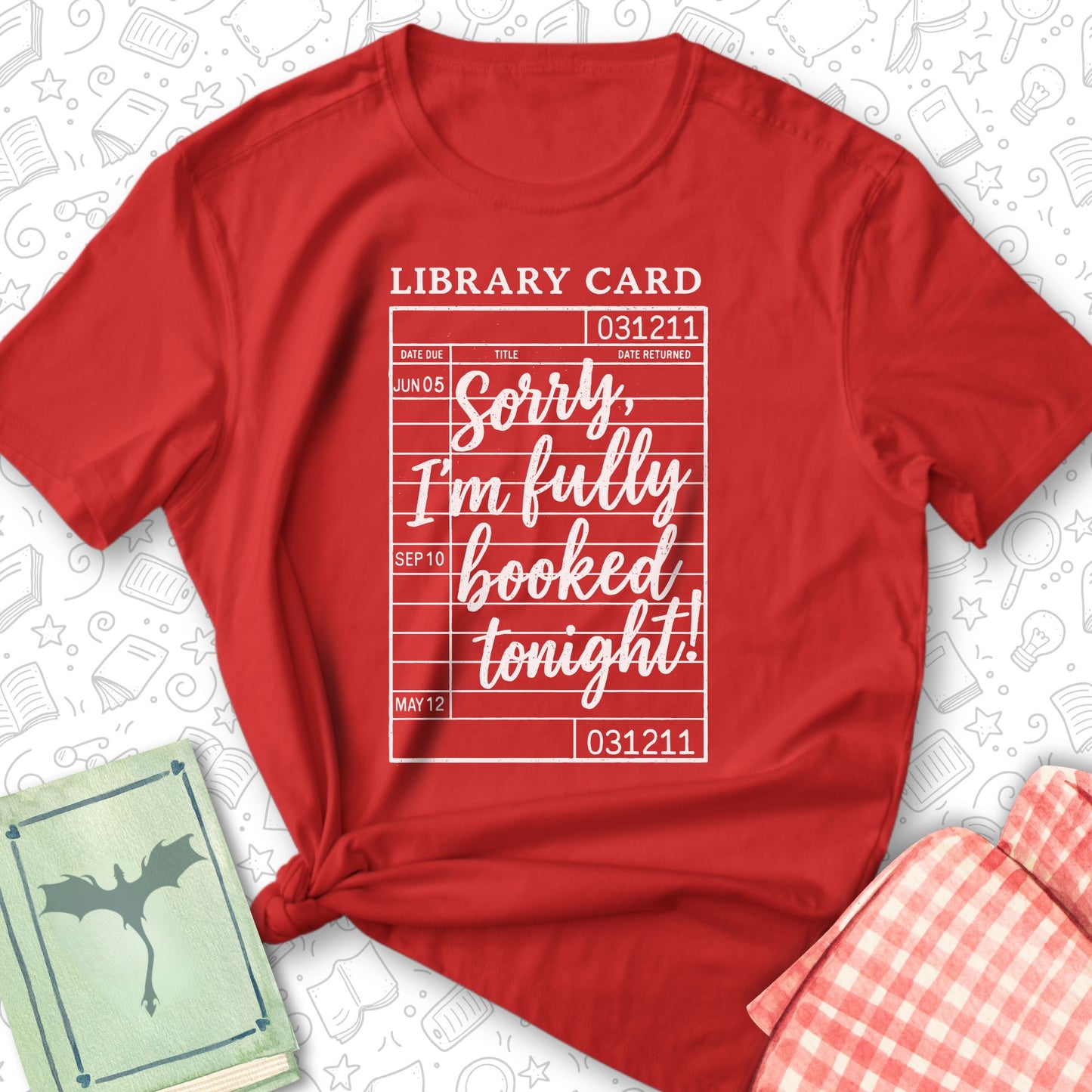 Library Card Tee