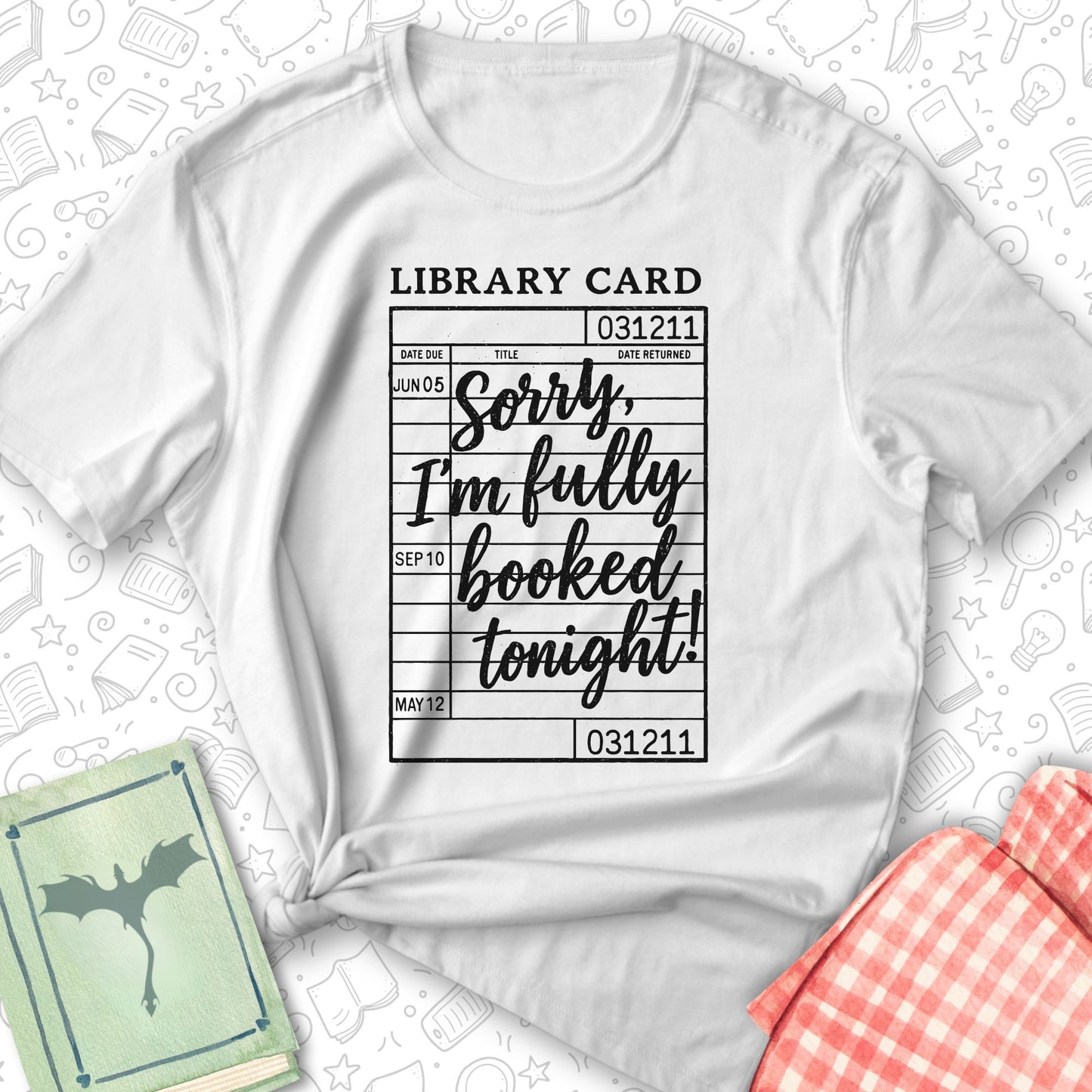 Library Card Tee