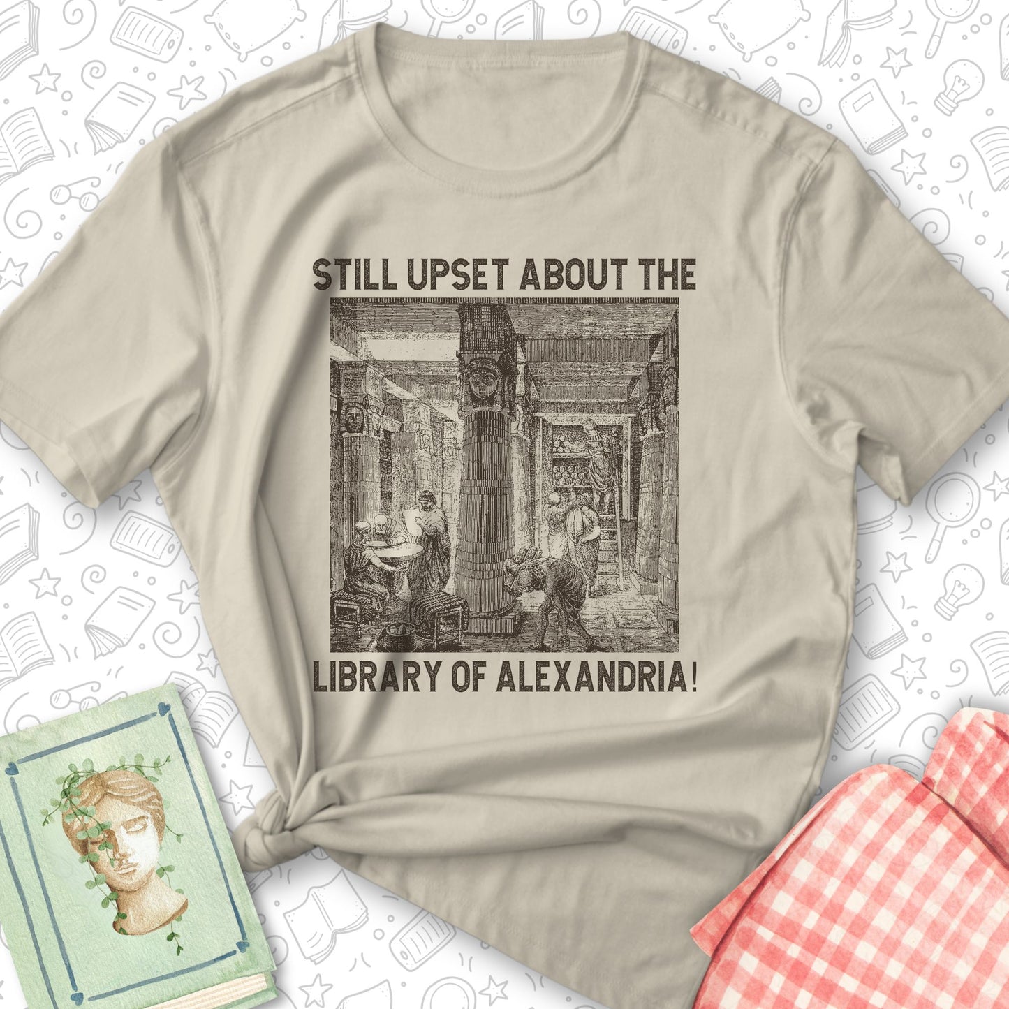 Library of Alexandria Tee