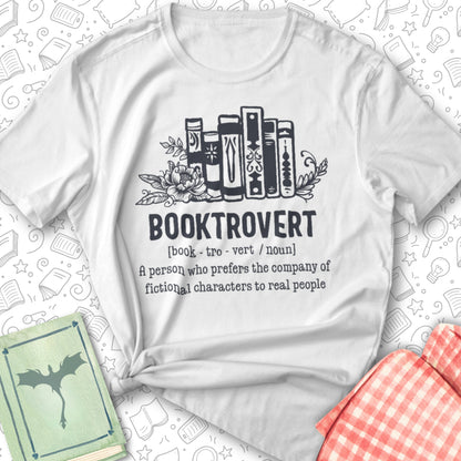 Booktrovert Tee