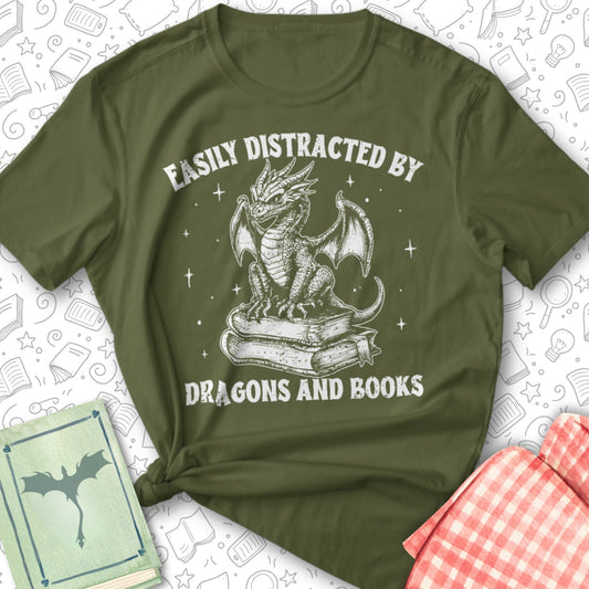 Distracted Dragons Tee